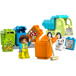 Klocki LEGO 10987 Cieżarowka recyklingowa DUPLO
